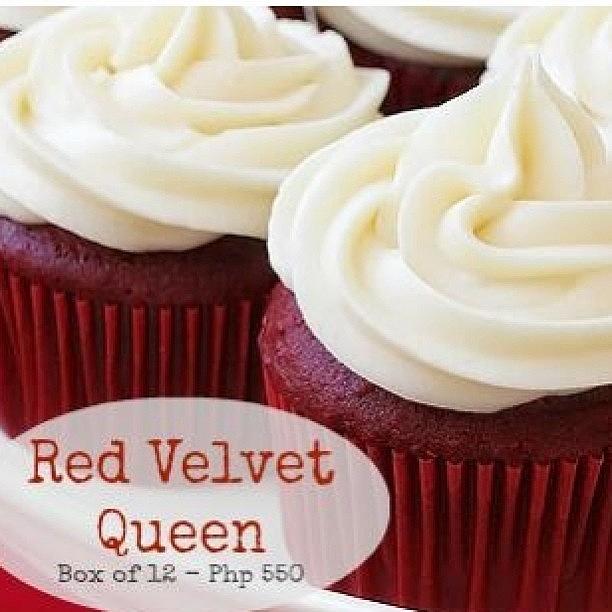 Red Velvet Queen Cupcakes Photograph by Deejay Poblete