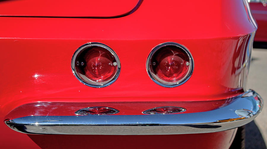 Red Vette Photograph by Ira Marcus