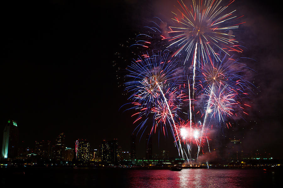 Red White and Blue Photograph by Carl Jackson - Fine Art America