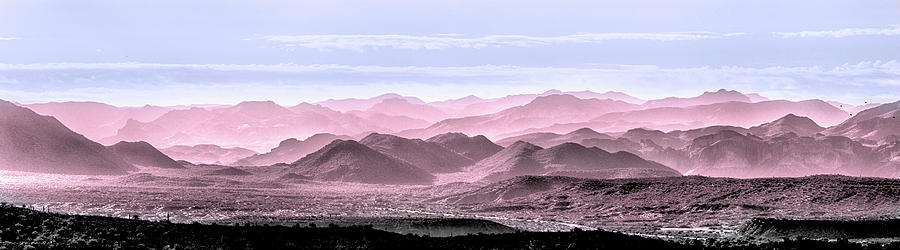 Independence Day Photograph - Red, White And Blue Hills Of The Tonto by Mike Herdering