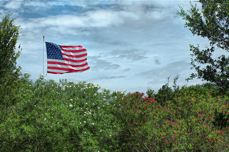 Red, White And Blue Photograph