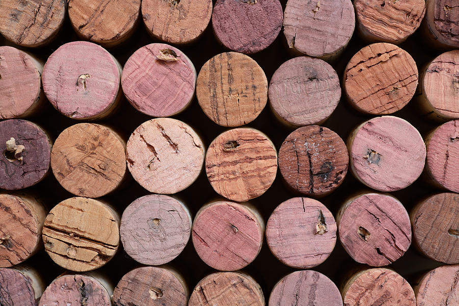 Red Wine Corks 135 Photograph
