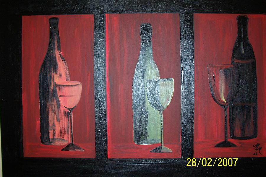 Stilllife Print - Red wine by Martha Mullins Stilllife Print - Red wine by Martha Mullins