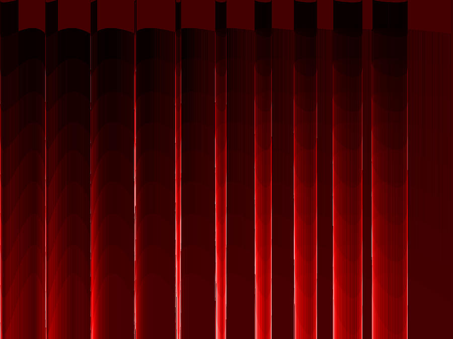 Red.48 Digital Art by Gareth Lewis