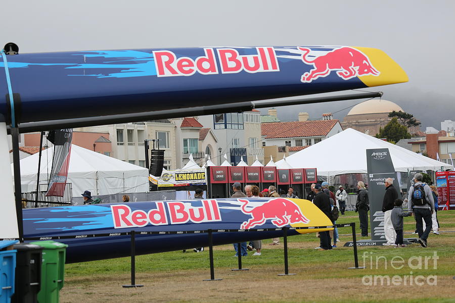 RedBull Americas Cup Photograph by Chuck Kuhn