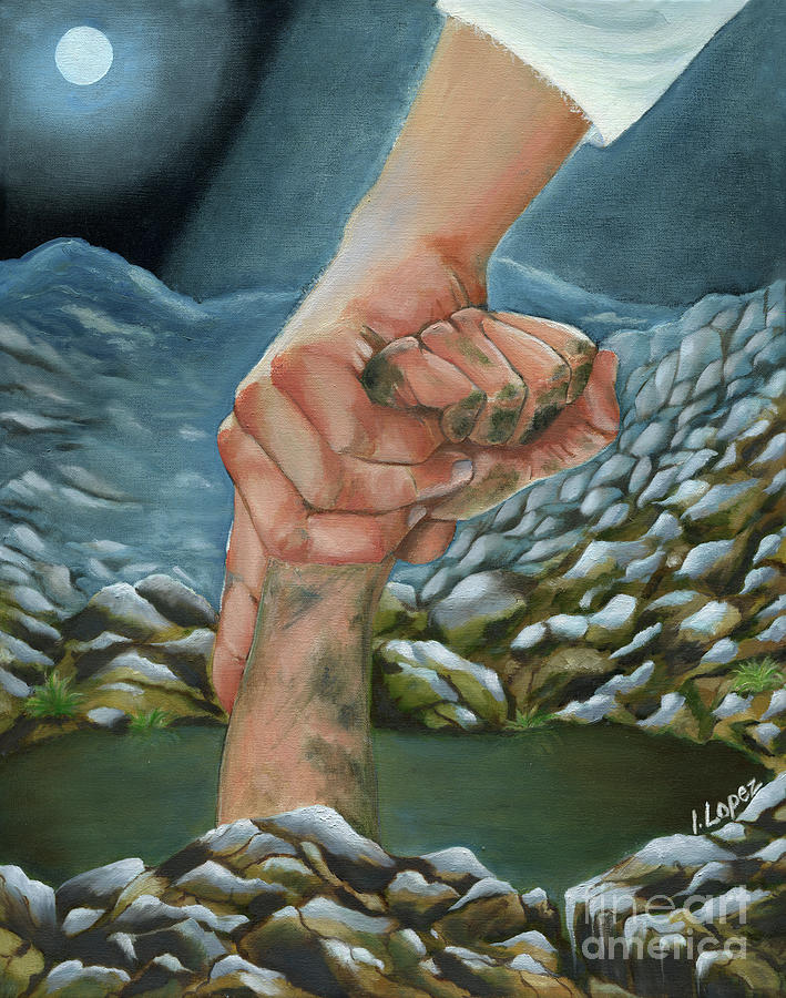 Jesus Christ Painting - Redemption by Ivon Lopez
