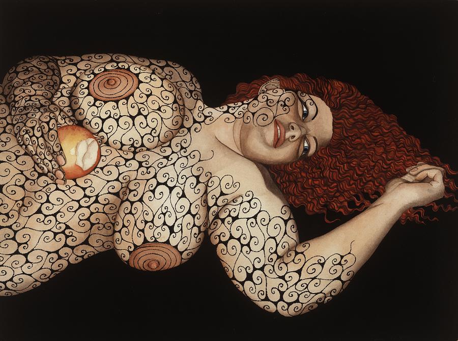 Figurative Painting - Redemption by Tina Blondell Figurative Painting - Redemption by Tina Blondell