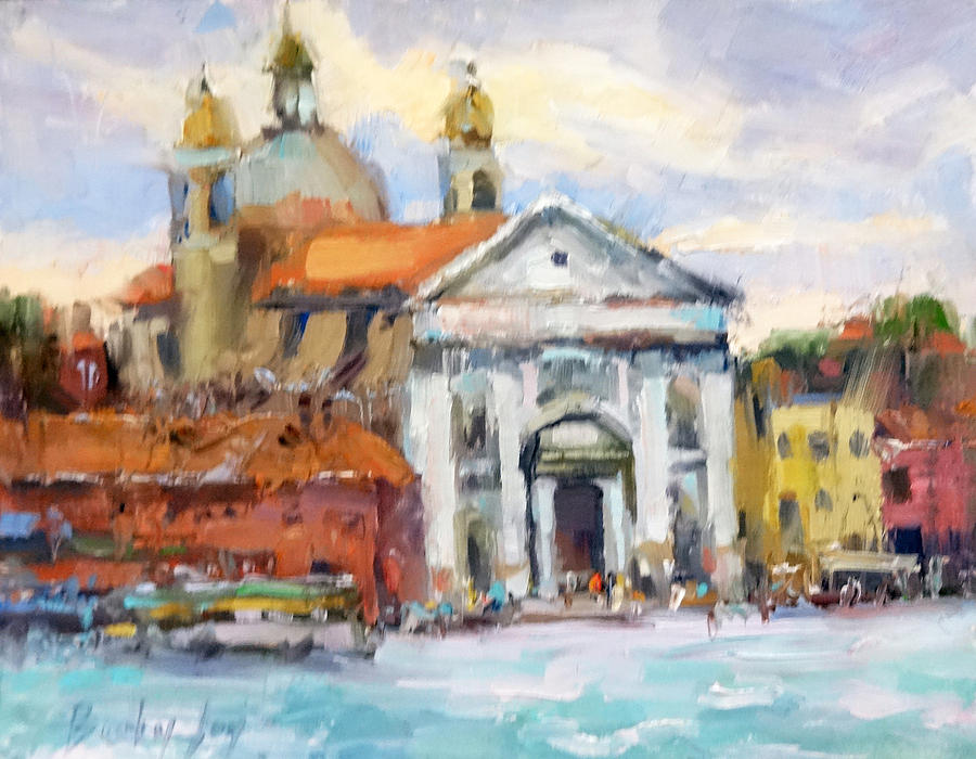 Redentore Church Venice Italy Painting by Becky Joy
