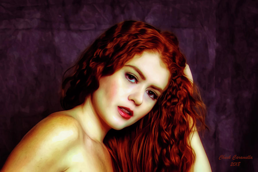Redhead ... Photograph by Chuck Caramella