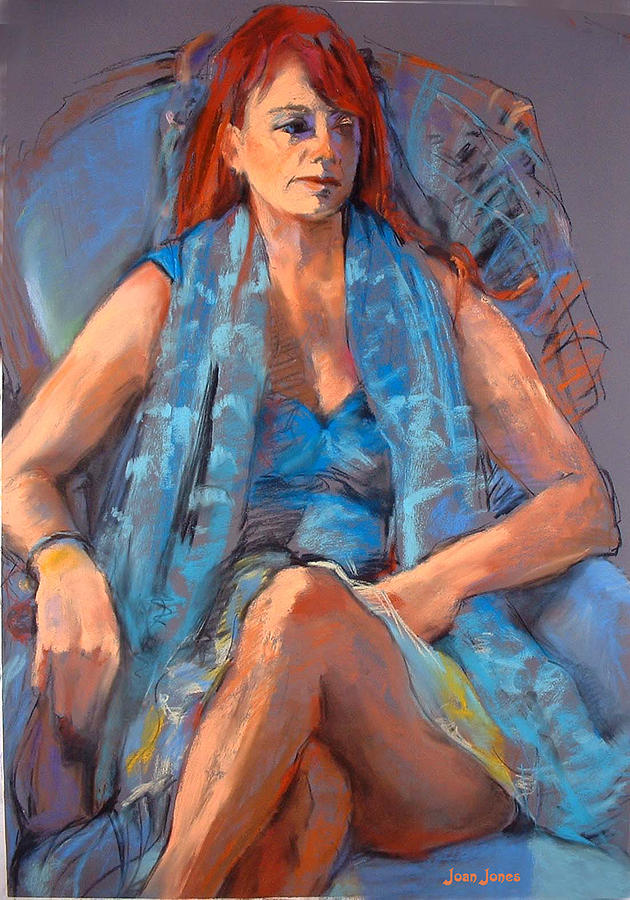 Redhead Painting by Joan Jones