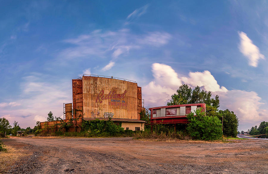 Redland Theater Long Exposure Panorama  Photograph by Micah Goff
