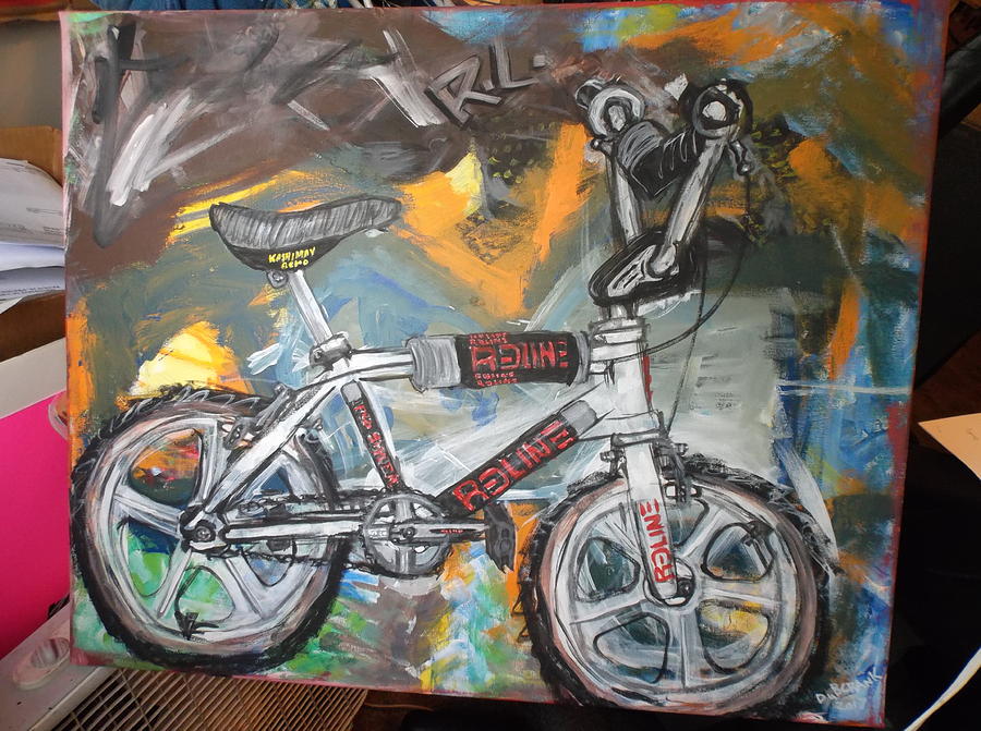 Redline R.L. Pro Styler BMX Painting by Dub Crank