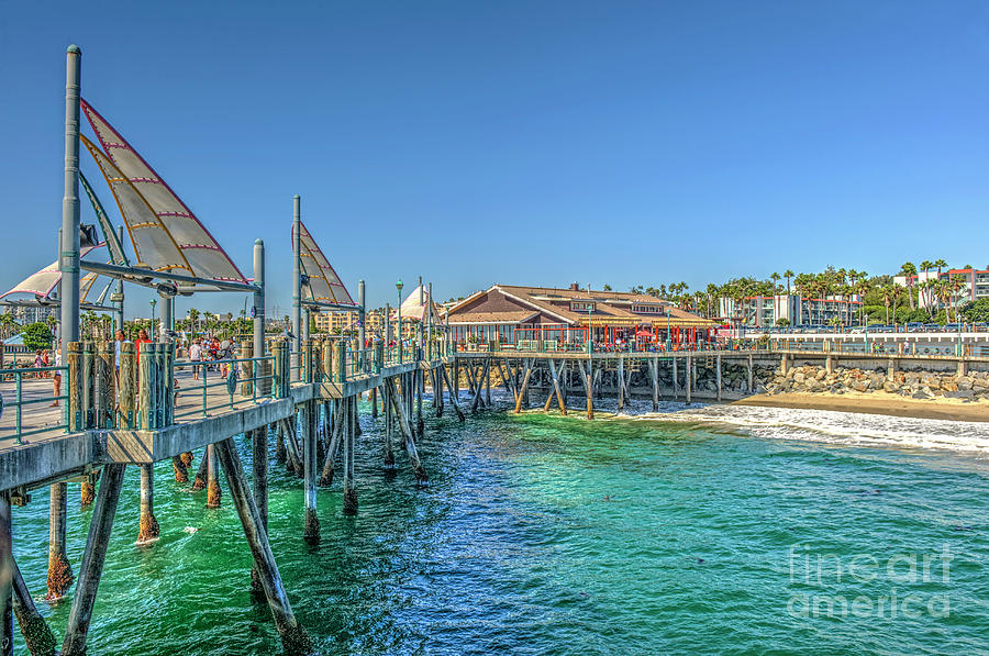 Redondo Beach Pier Photograph by David Zanzinger
