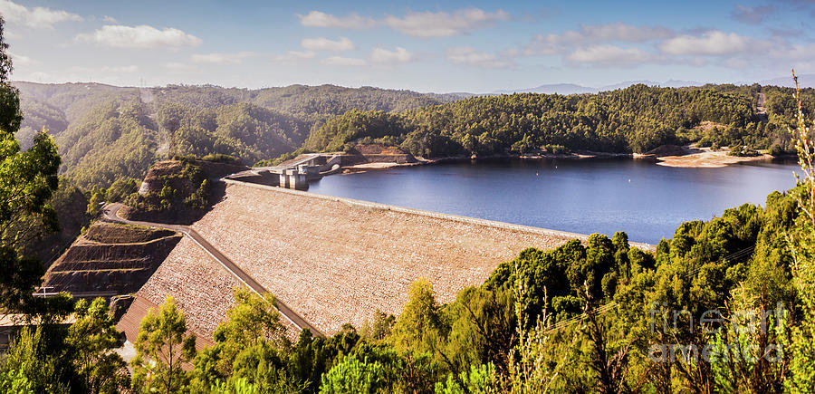 Reece Dam, Western Tasmania Photograph by Jorgo Photography