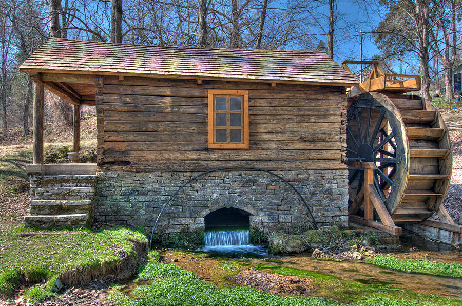 Reed Spring Mill Photograph by Steve Stuller