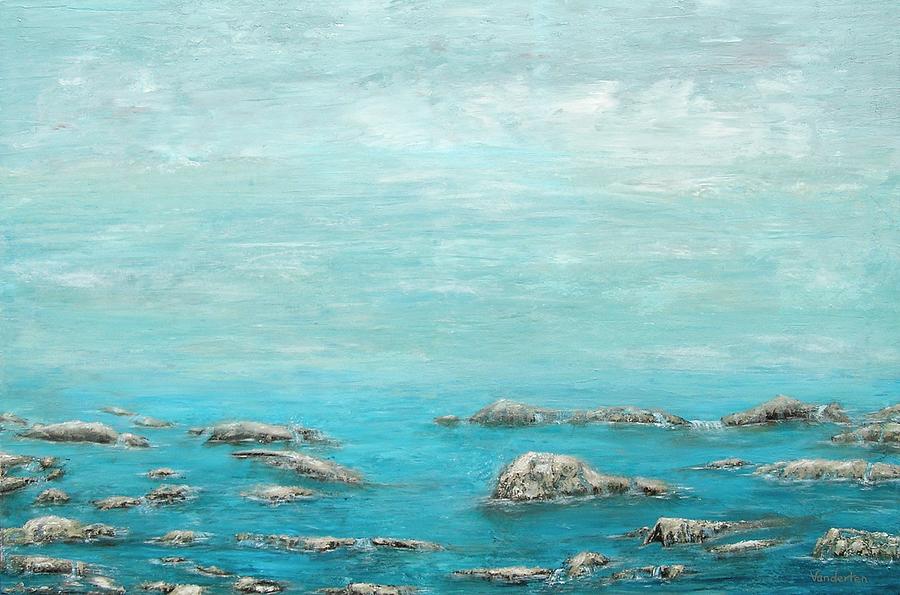 Reefs Painting by Mishel Vanderten