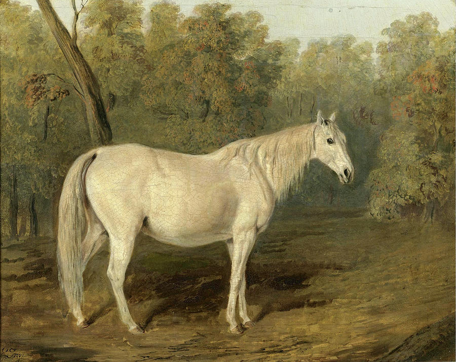 Reel Painting by Attributed to Edward Troye