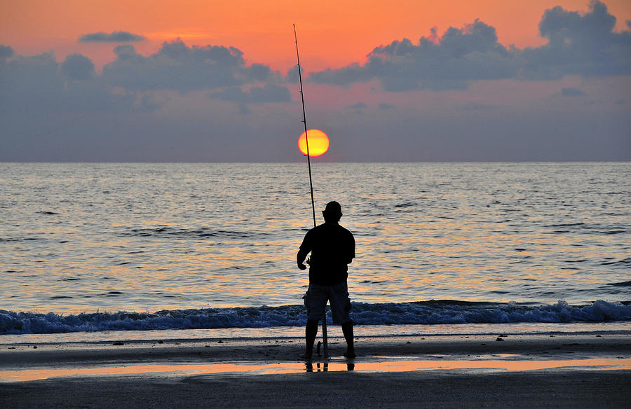 Reeling in the sun Photograph by David Lee Thompson