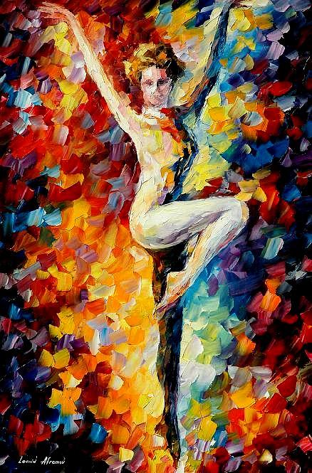 Dance Painting - Refinement by Leonid Afremov Dance Painting - Refinement by Leonid Afremov