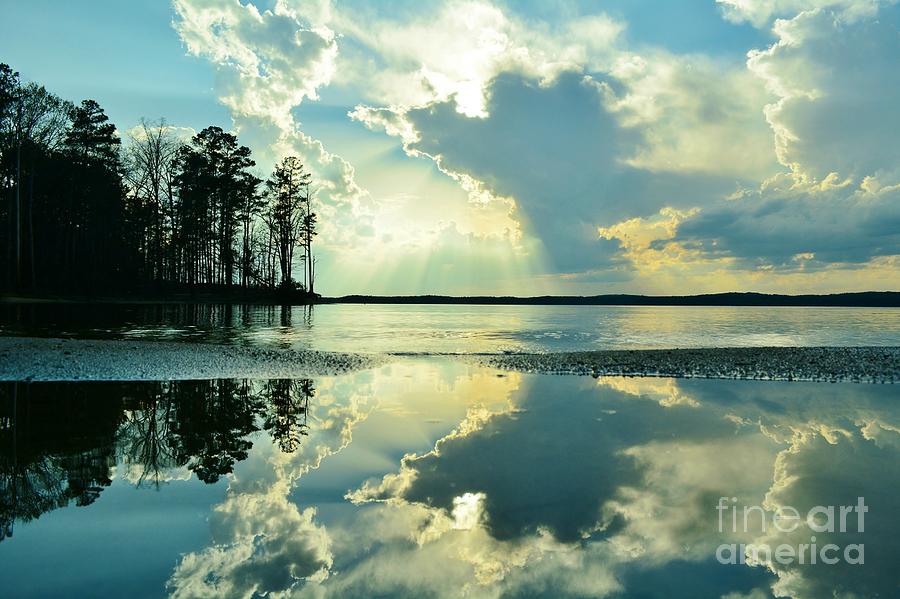 Sunset Photograph - Reflected Bliss by Kelly Nowak
