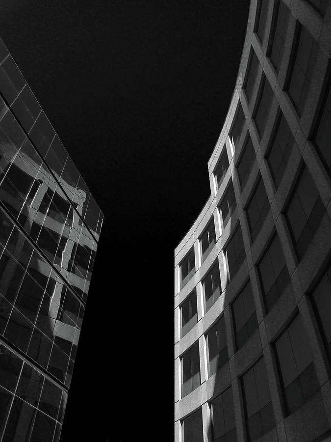 Reflected Building Photograph by Bill Wiebesiek