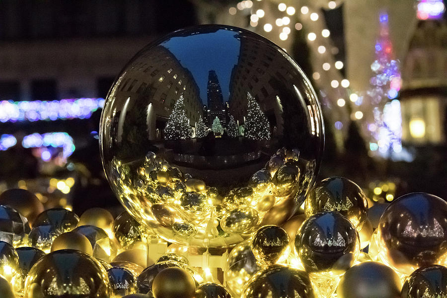 Reflected Christmas Photograph by Timothy Martel