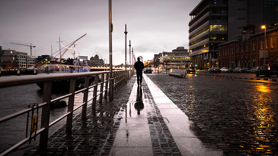 Reflected - Dublin, Ireland - Color street photography Photograph by Giuseppe Milo