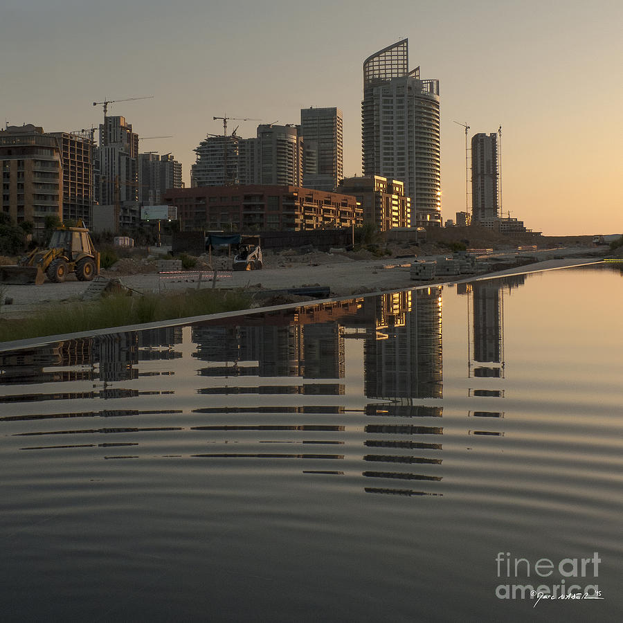 Reflecting Beirut Photograph by Marc Nader