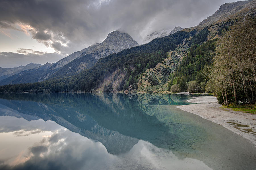 Lake Photograph - Reflecting Lake by Wim Slootweg
