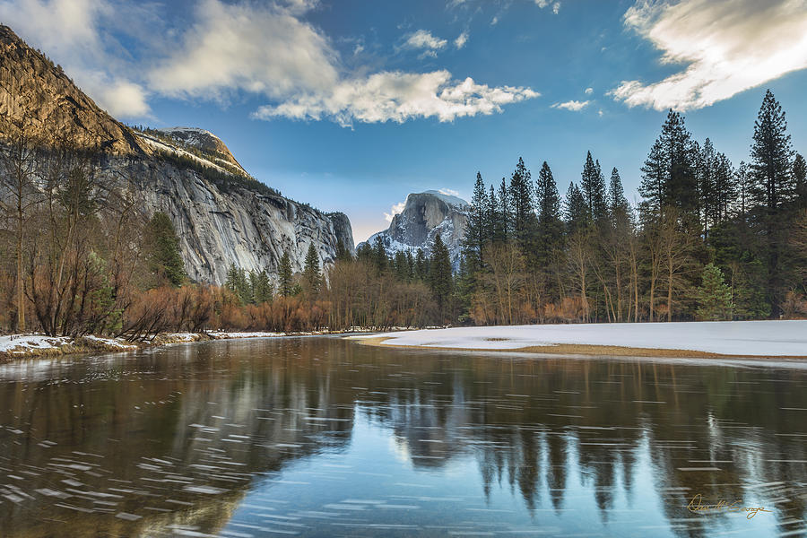 Reflecting on Half Dome Photograph by Dan McGeorge