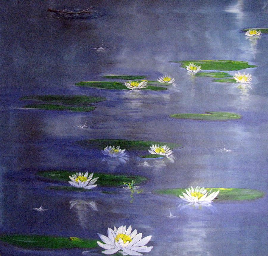 Reflecting Pond Painting by Gary Smith