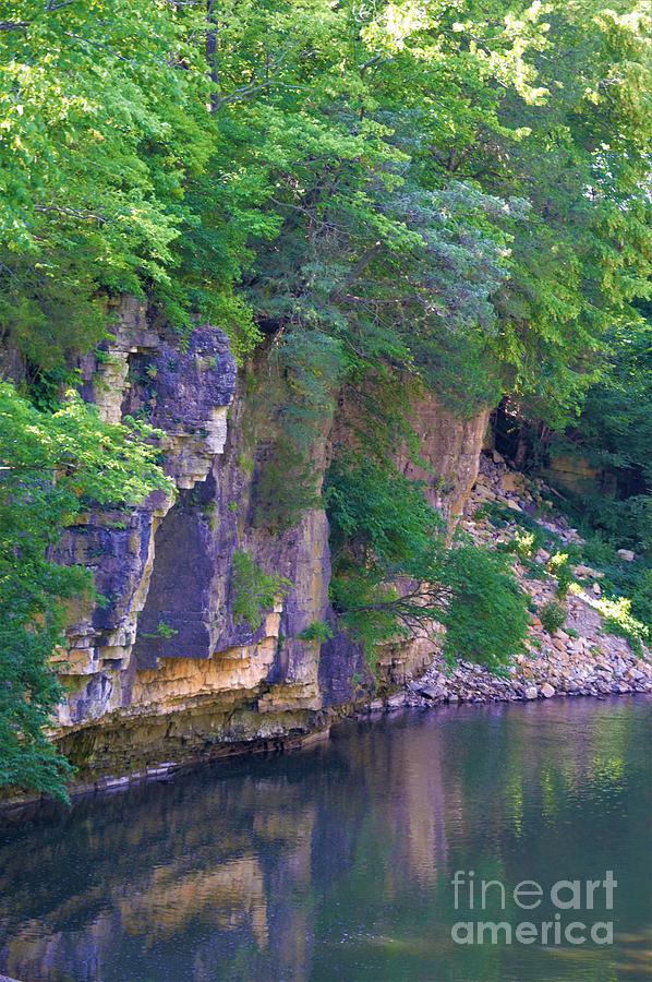Summer Photograph - Reflecting Rock Creek by Brigitte Emme
