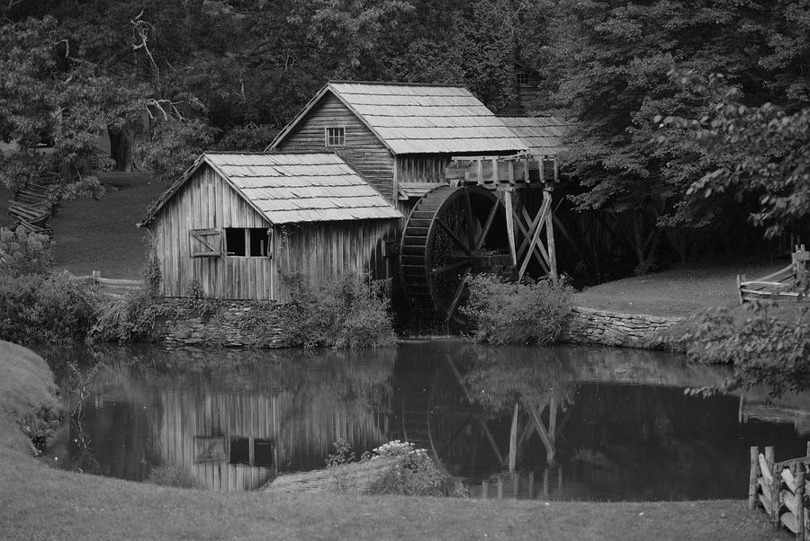 Reflecting the Mill Photograph by Eric Liller