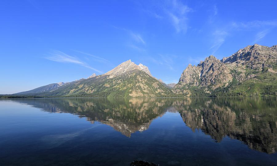 Reflection At Grand Teton National Park Photograph