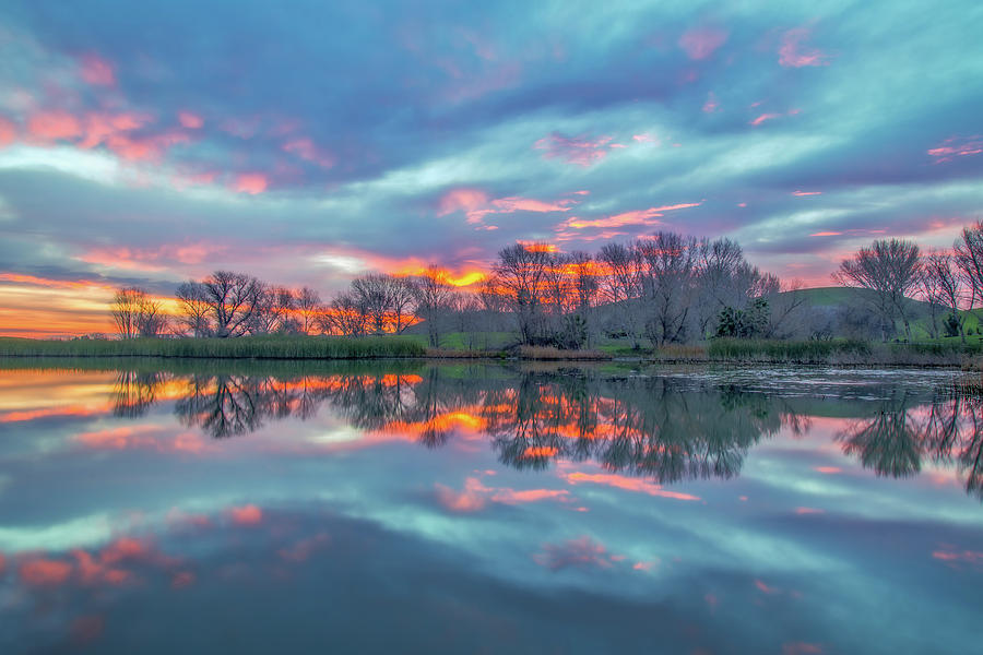Reflection at Sunrise Photograph by Marc Crumpler
