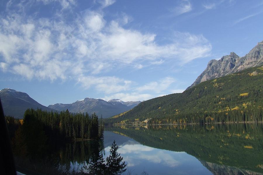Jasper National Park Photograph - Lake Reflection by Tiffany Vest
