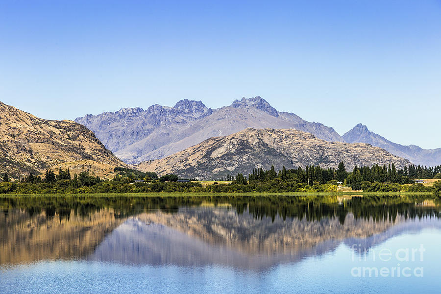 Reflection in New Zealand Photograph by Didier Marti
