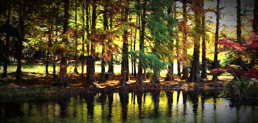Reflection In Paint Photograph by Ann Keisling Reflection In Paint Photograph by Ann Keisling