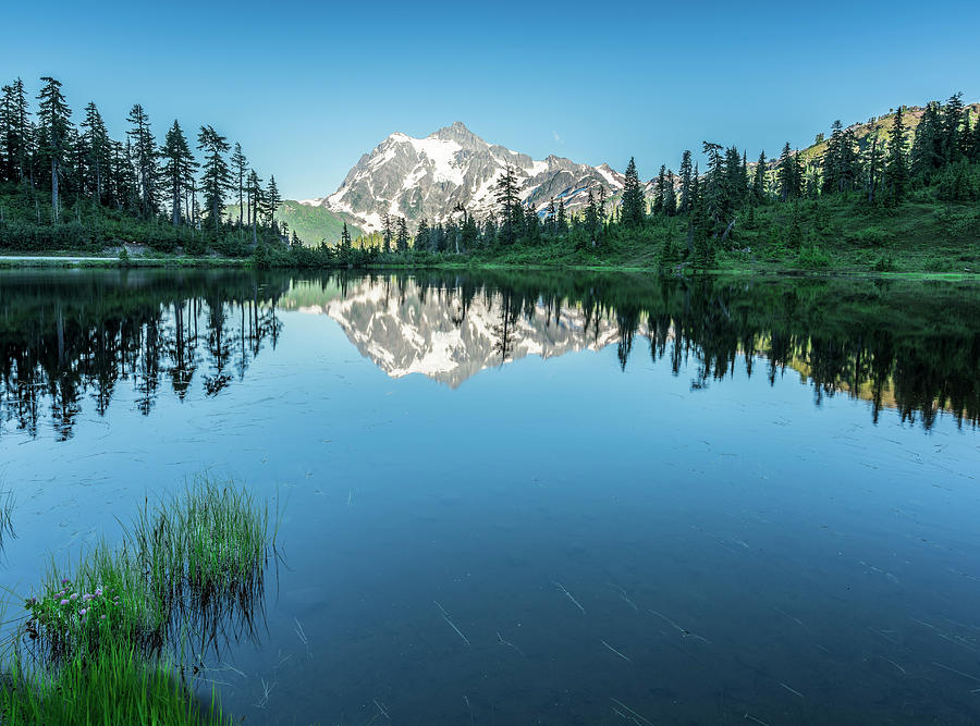 Reflection in the Lake Photograph by Jon Glaser