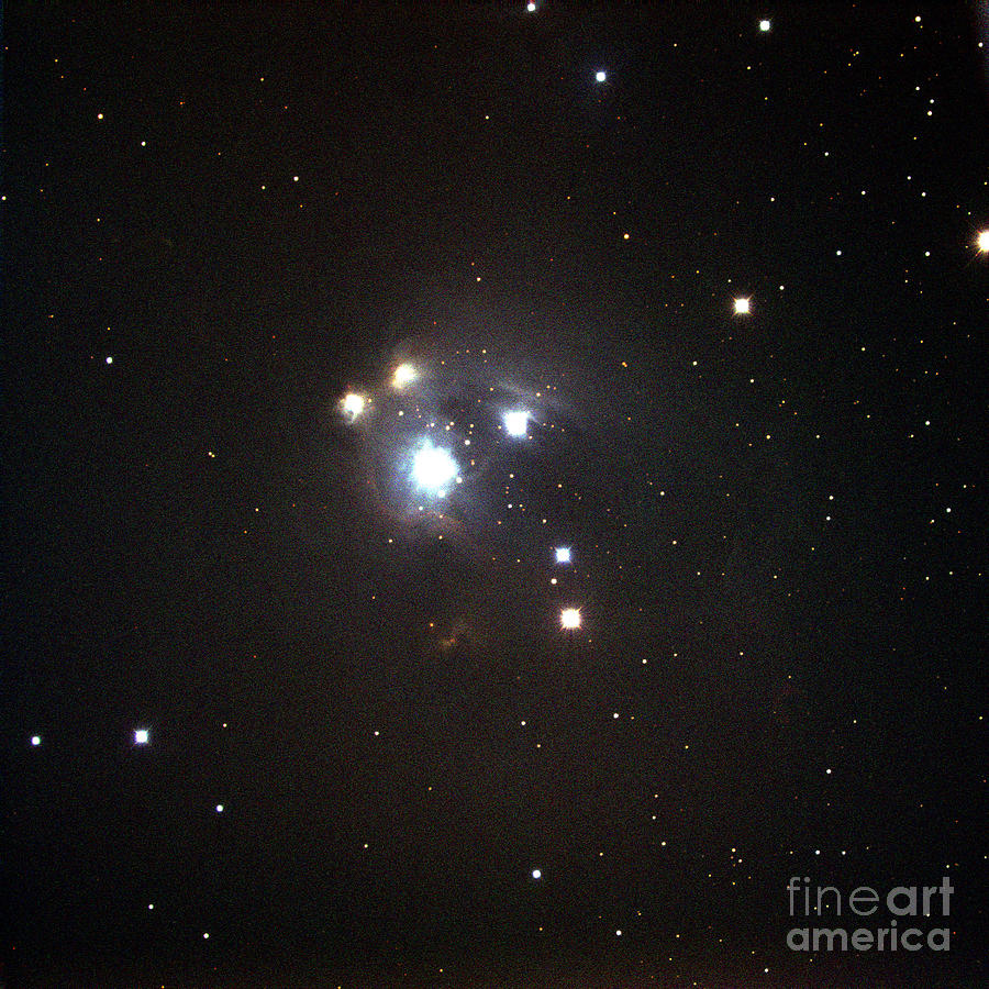 Reflection Nebula, Ngc 7129 Photograph by REU Program/NOAO/AURA/NSF