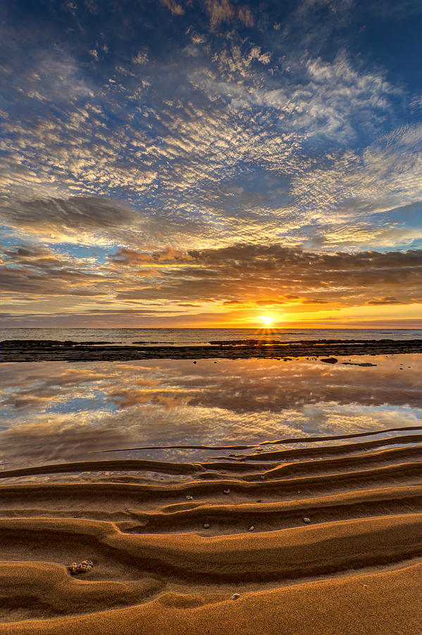 Reflection of a Kauai Sunrise Photograph by Pierre Leclerc Photography