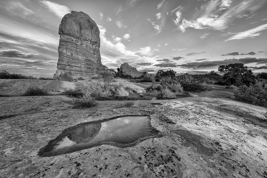 Reflection of Arches II Photograph by Jon Glaser