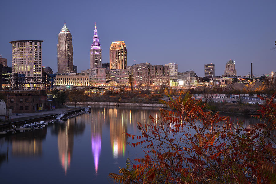 Reflection of Cleveland Photograph by Brad Hartig - BTH Photography ...