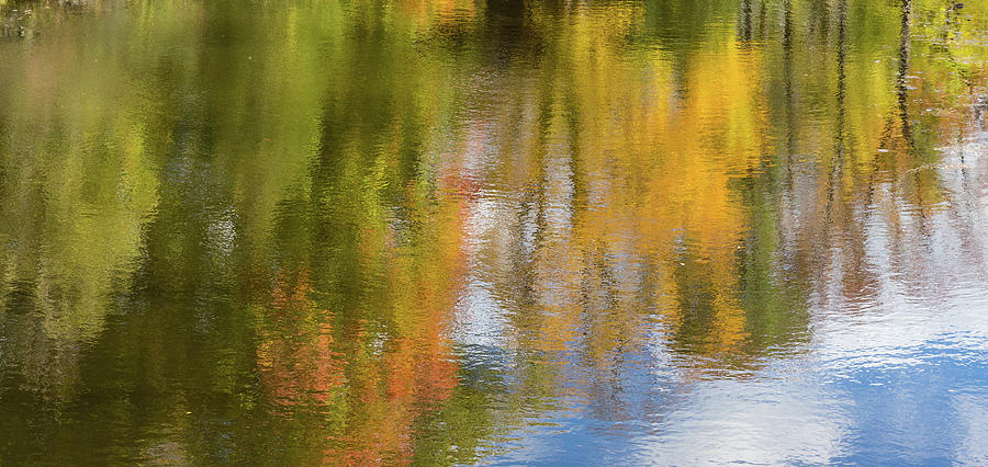 Reflection of fall #1, abstract by Peter Pauer Reflection of fall #1, abstract by Peter Pauer