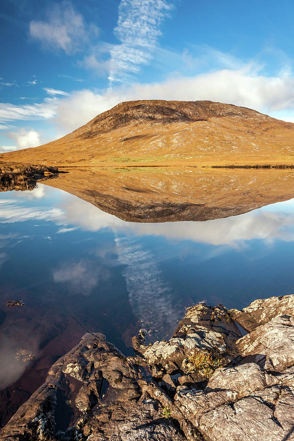 Reflection of the Connemara Hills Photograph by Pierre Leclerc Photography