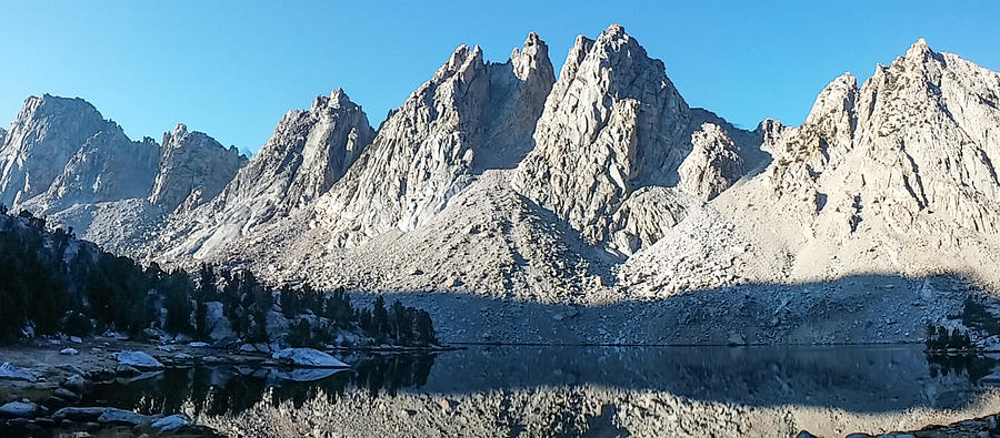 Reflection of the Kearsarge Pinnacles Photograph by Brenda Smith DVM