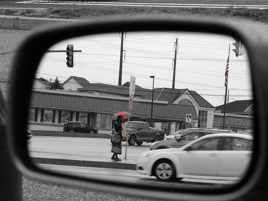Reflection on a Roadside Photograph by Richard Reeve
