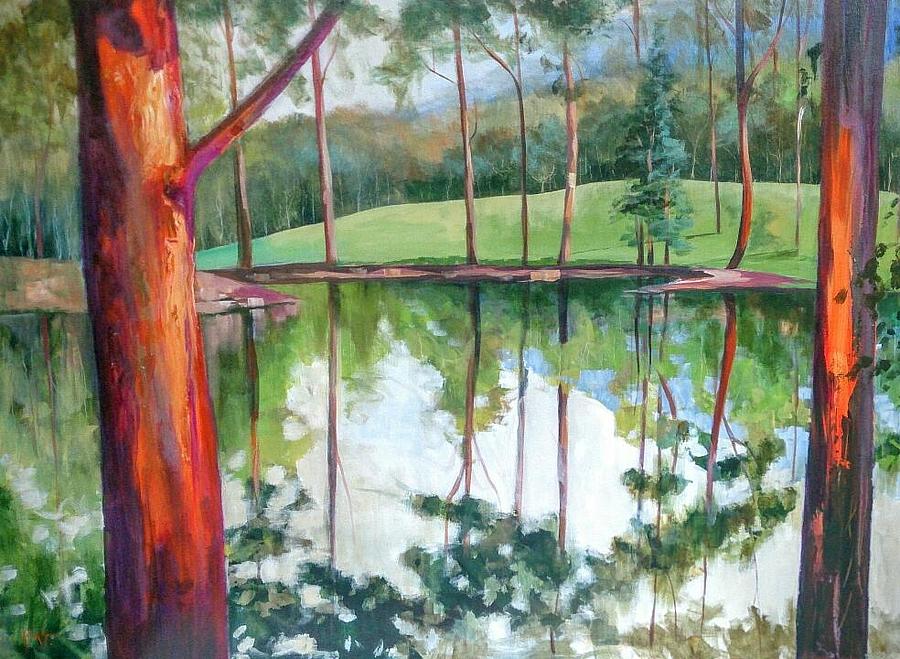 Reflection Pond by Kathy Karas Reflection Pond by Kathy Karas