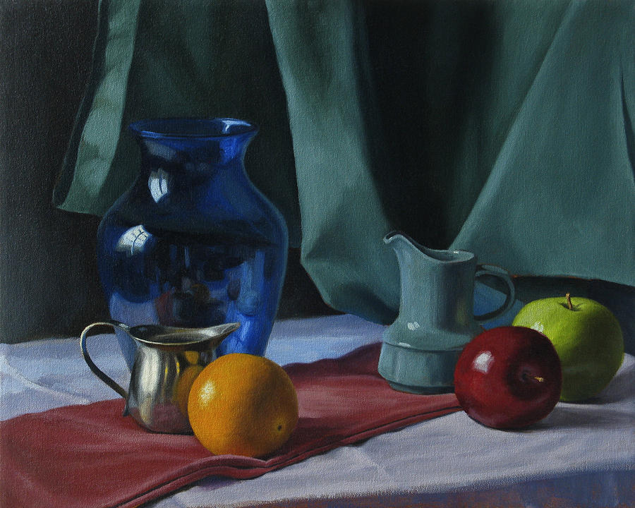 Reflection Still-Life Painting by Amy Tennant - Fine Art America