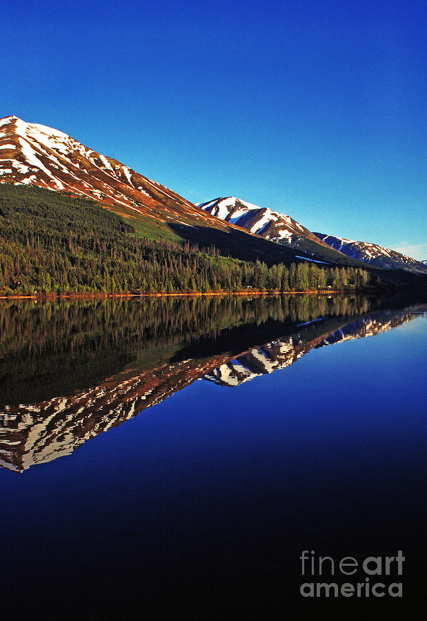 Reflection Summit Lake Photograph by Thomas R Fletcher